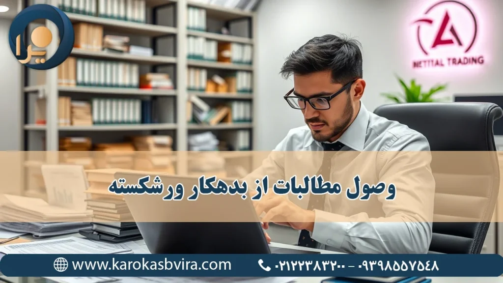 وصول مطالبات شرکت‌ها از بدهکار ورشکسته